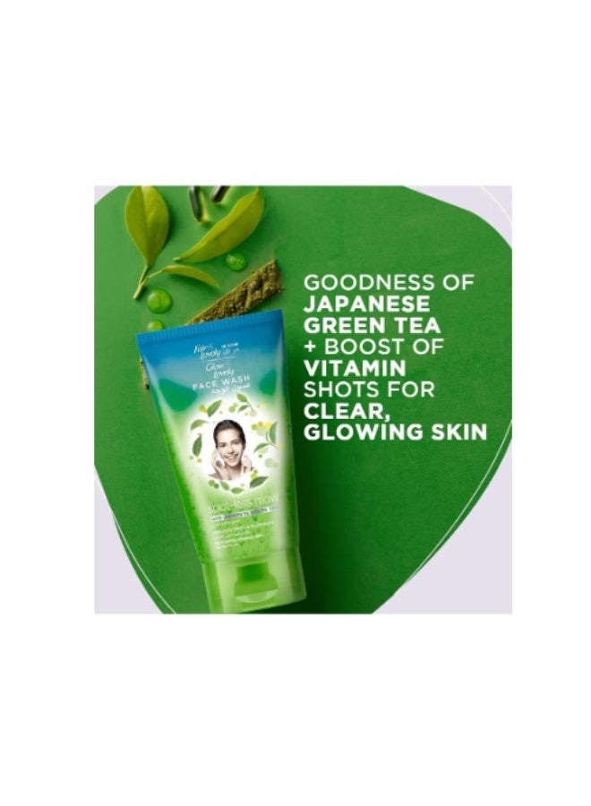 Fair & Lovely Spot-less Glow Japanese Green Tea Face Wash 150g - Image 4