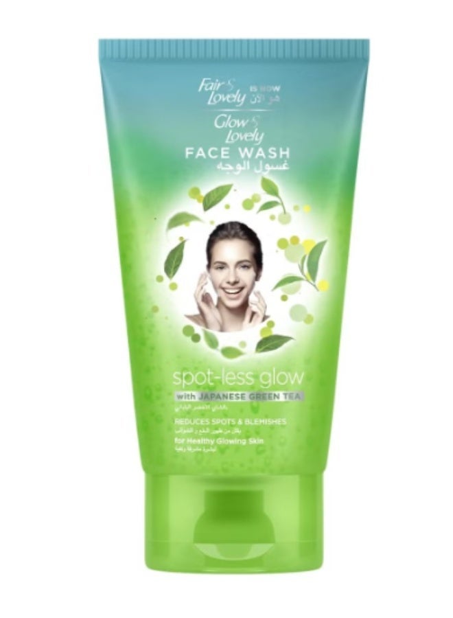 Fair & Lovely Spot-less Glow Japanese Green Tea Face Wash 150g - Image 1