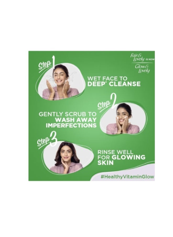 Fair & Lovely Spot-less Glow Japanese Green Tea Face Wash 150g - Image 2
