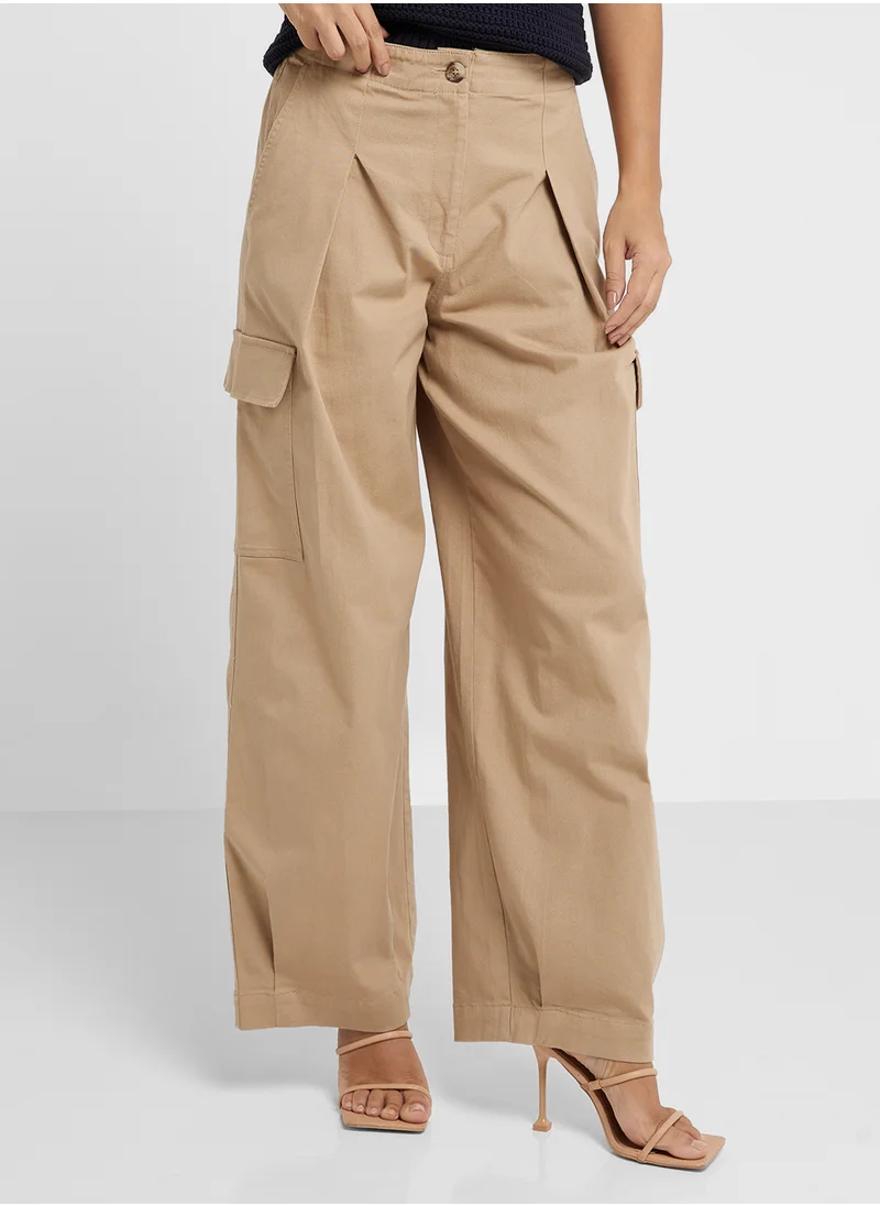 فرنش كونكشن High Waist Pants