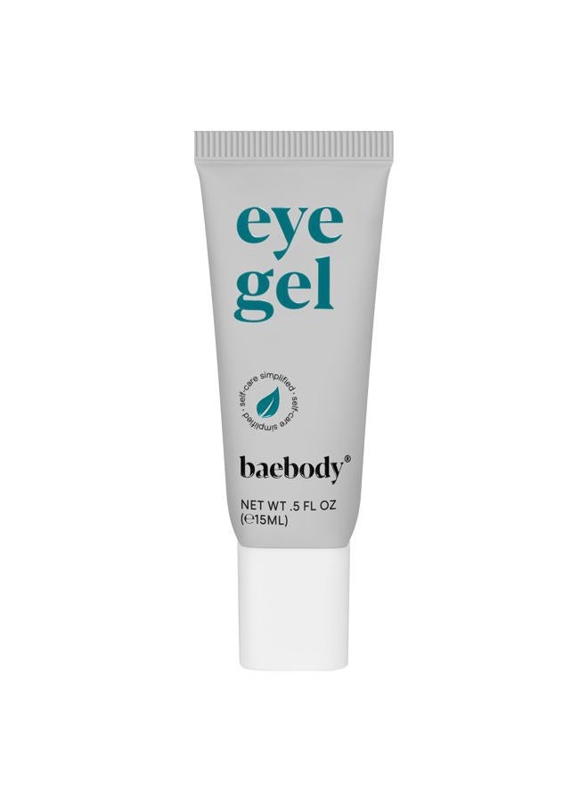 Baebody Critically Acclaimed Eye Gel - Advanced Cooling Under Eye Cream For Dark Circles and Puffiness - Anti Aging and Hydrating - Beauty Gifts for Women, Travel Size (15 ml/0.5 fl oz) - Image 1