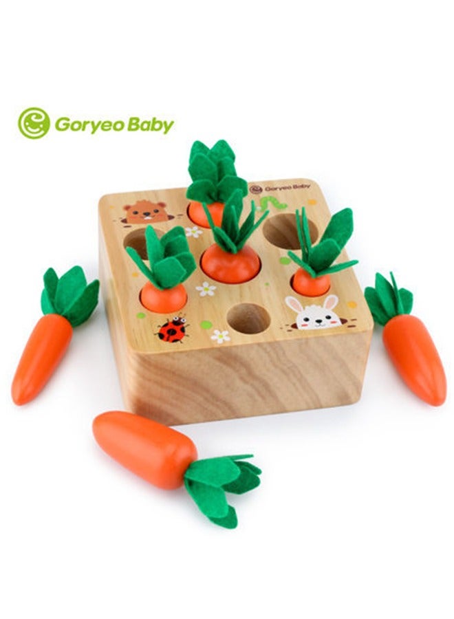 Goryeobaby سحب عدد الأطفال من الجزر، ألعاب تنموية، إدراك الألوان، تطوير تعليمي فريد من نوعه للأصابع وتعلم الألعاب الخشبية للأطفال - Image 1