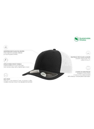 Bryce Cap - Classic Structured Trucker Style Recycled Polyester Ideal For Outdoor And Sports - pzsku/Z2E5D26AB4052D3E565DBZ/45/_/1725339245/7ea349f9-dfb2-4200-a539-5d94219a49a5