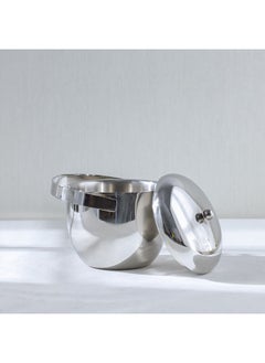 DANUBE HOME Danube Bar Collection Ice Bucket Silver – Premium Stainless Steel, Elegant Design with Lid & Handle, Perfect for Chilling Ice, Wine, Champagne, Ideal for Home Bars & Parties OD 16 X H 18CM, 1.35L  - Image 2