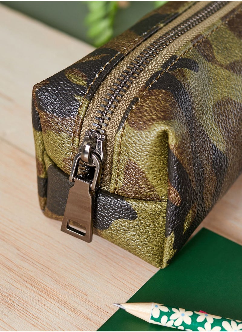Seventy Five - Camo Printed Pencil Case - Image 1