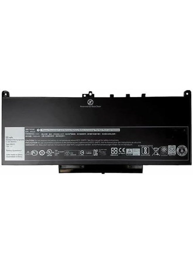J60J5 Battery Replacement for dell latitude E7270 E7470 Compatible with Latitude E7470 E7270 7470 7270 - Image 1