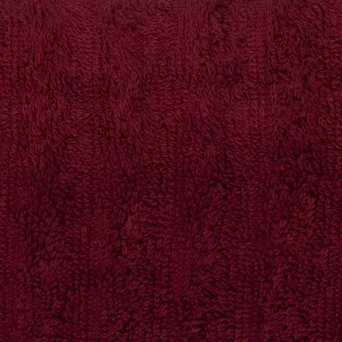 Casa Copenhagen - Egyptian Premium Cotton Elegance 1 Pcs Large Bath Towel (75 X 150cm) Colour : Carbenet Red - Image 2