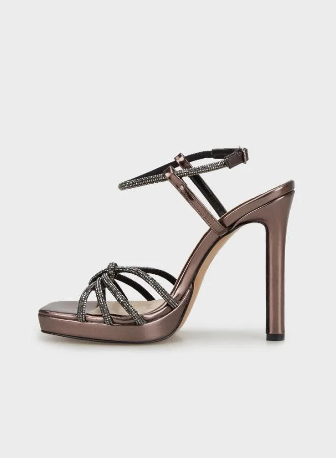 ليلا حذاء سهرة بكعب عالٍ ليلا للنساء