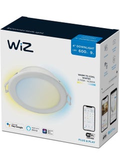 Wiz WiZ DownLight Tunable Whites /9W RD4"/827-65  - Image 1