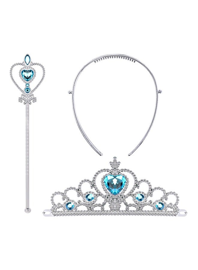 5-Piece Princess Dress Up Fancy Cosplay Costume Accessories Set - Image 3