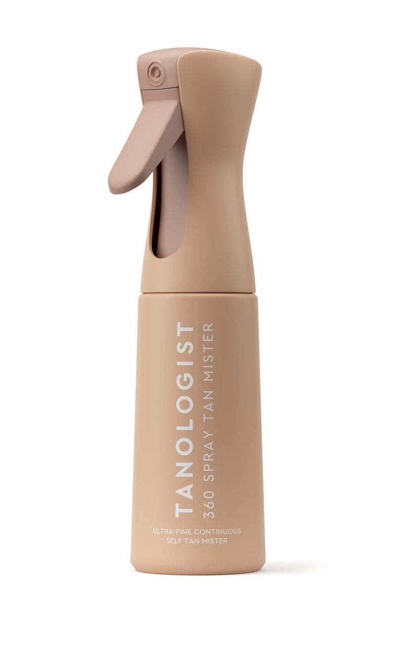 Tanologist 360 Spray Tan Mister, Refillable, For Tanning Water, Fine-Mist Self-Tanning Spray Bottle, For Streak-Free Coverage, Compact, Reusable Design For Travel, 6.76 fl. oz/200 ml Bottle - Image 2