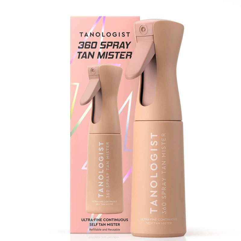 Tanologist 360 Spray Tan Mister, Refillable, For Tanning Water, Fine-Mist Self-Tanning Spray Bottle, For Streak-Free Coverage, Compact, Reusable Design For Travel, 6.76 fl. oz/200 ml Bottle - Image 3