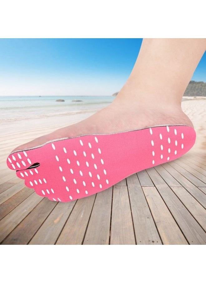 NIBEMINENT Waterproof Elastic Cloth Adhesive Anti Skid Foot Sticker Beach Insoles Shoes Pad Set  - Image 3