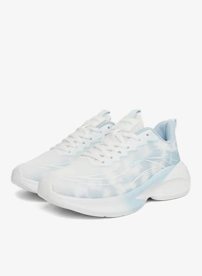 Styli Patterned Lace Up Sneakers