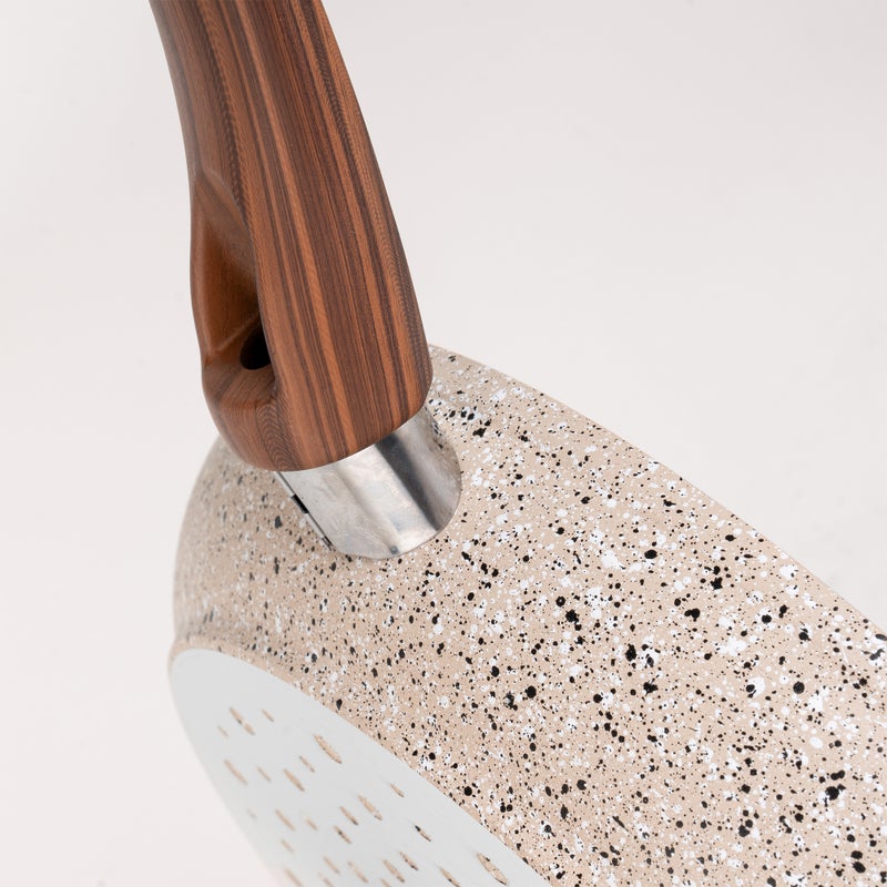 ألبرتو مقلاة جرانيت باللون البني من البرتو 26 سم - Image 4