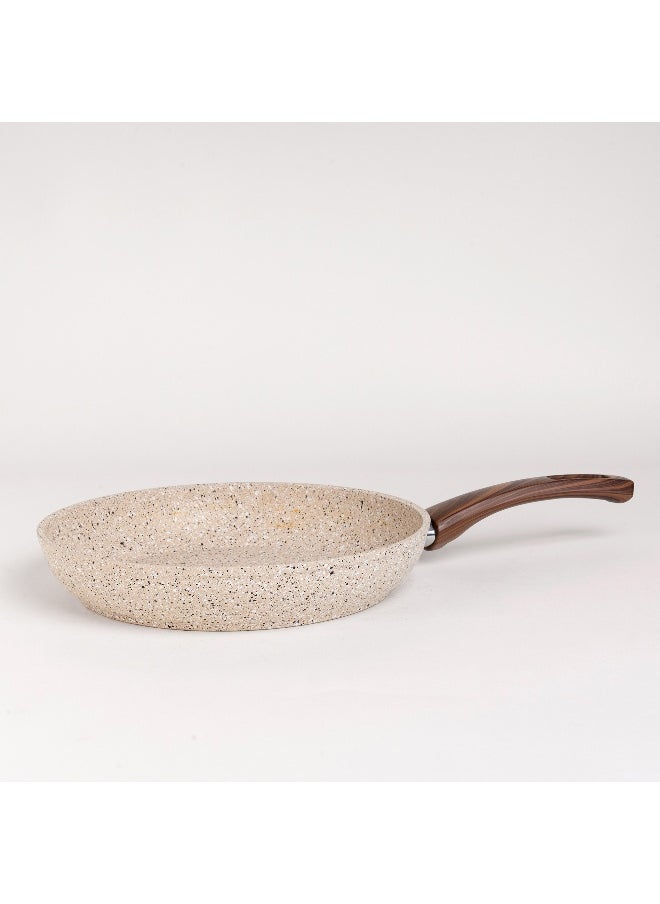 ALBERTO - Alberto Granite Frypan with Wooden Handle 26 cm - Image 1