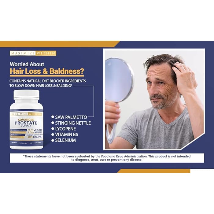 Maximum Slim Advanced Prostate Complex* Dietary Supplement Capsules - Image 5
