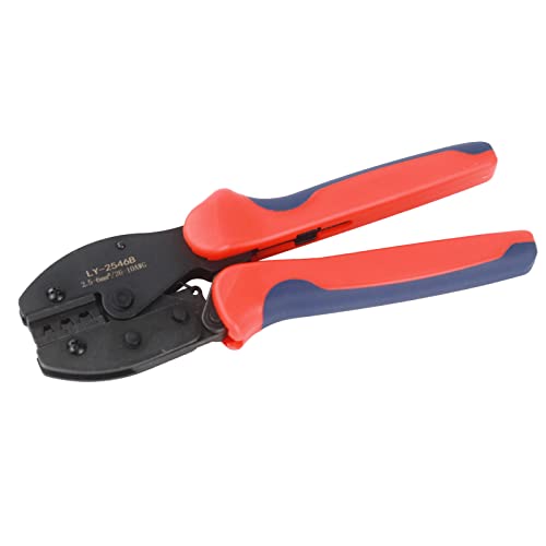 HEMRUNK Solar Crimping Tool 2546B Crimp Pliers Replacement for Solar Crimper Panel PV Cable 2.5/4/6mm² (Red) - Image 1