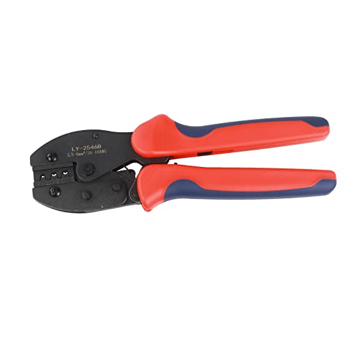 HEMRUNK Solar Crimping Tool 2546B Crimp Pliers Replacement for Solar Crimper Panel PV Cable 2.5/4/6mm² (Red) - Image 2