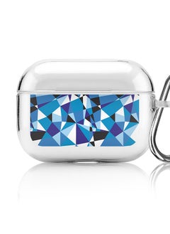 Stylizedd Classic Clear printed Case for Apple AirPods Pro 2nd Generation Thin Transparent Cover [Designed for Apple AirPods Pro 2nd Generation] - Crystal Prism  - Image 1