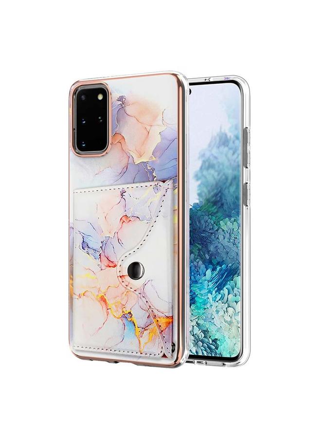 S-TOP Case For Samsung Galaxy S20+ Marble Pattern IMD Card Slot Phone Case - Image 1