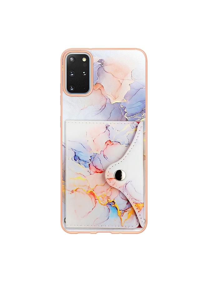 S-TOP Case For Samsung Galaxy S20+ Marble Pattern IMD Card Slot Phone Case - Image 3