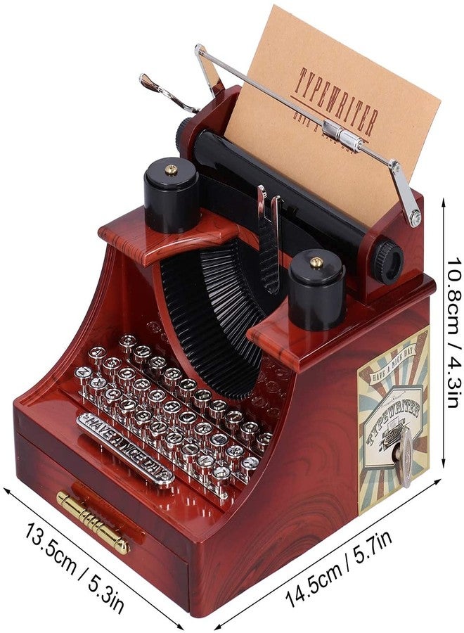MAYMII Vintage Typewriter Music Box for Home/Office/Study Room Décor Decoration - Image 2