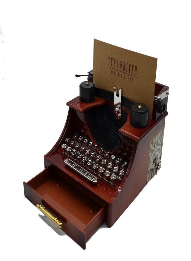 MAYMII Vintage Typewriter Music Box for Home/Office/Study Room Décor Decoration - Image 5