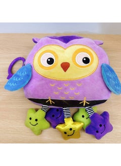 Generic Baby Soothing Toys English Cute Story Cloth Book Tear-proof And Bite-free Colorful Washable Three-dimensional Touch-Color:Little Monster  - Image 4