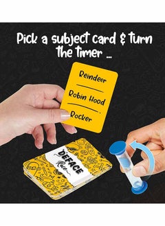 TOMY TOMY  Deface Race, Family Card Games for 4 or More Players, Board Game For Adults And Kids Suitable From 8+ Years  - Image 3