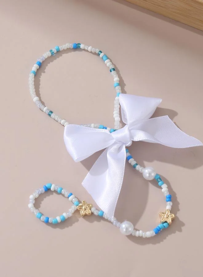Take Two  Beaded Foot Chain Anklet for Women | Best Price UAE