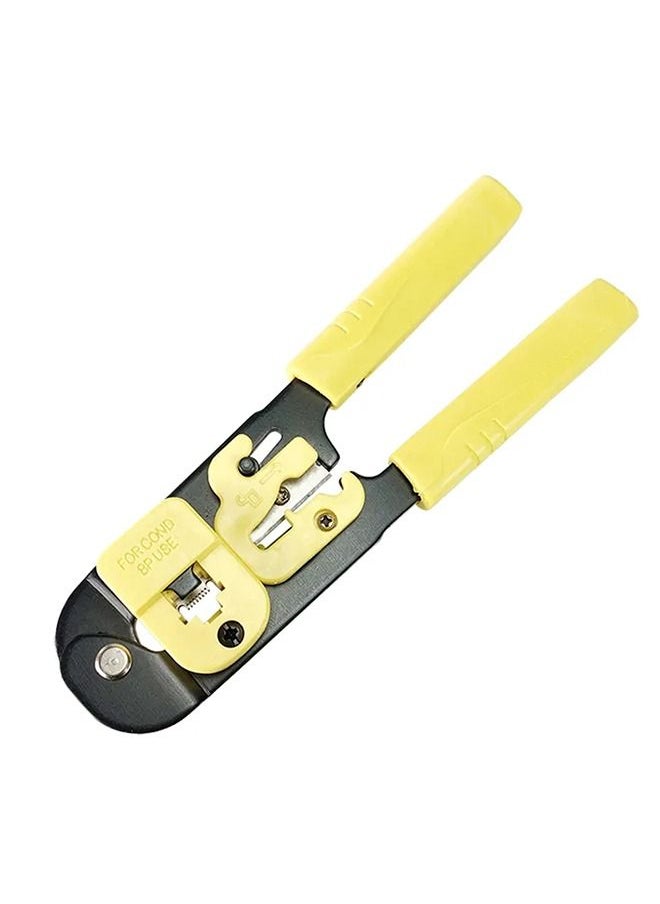 Cable Crimping Tool with Built-in Wire Cutter – CAT3 – CAT5 – CAT6 – RJ45 – RJ11 – RJ12 / HS-208M