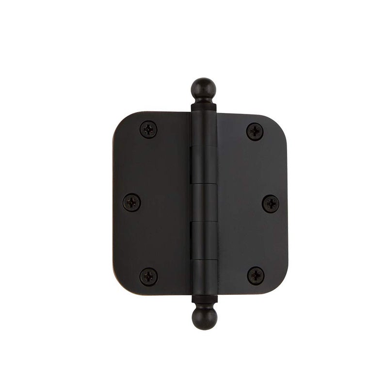 Nostalgic Warehouse BallTip Residential Door Hinge with Radius Corner