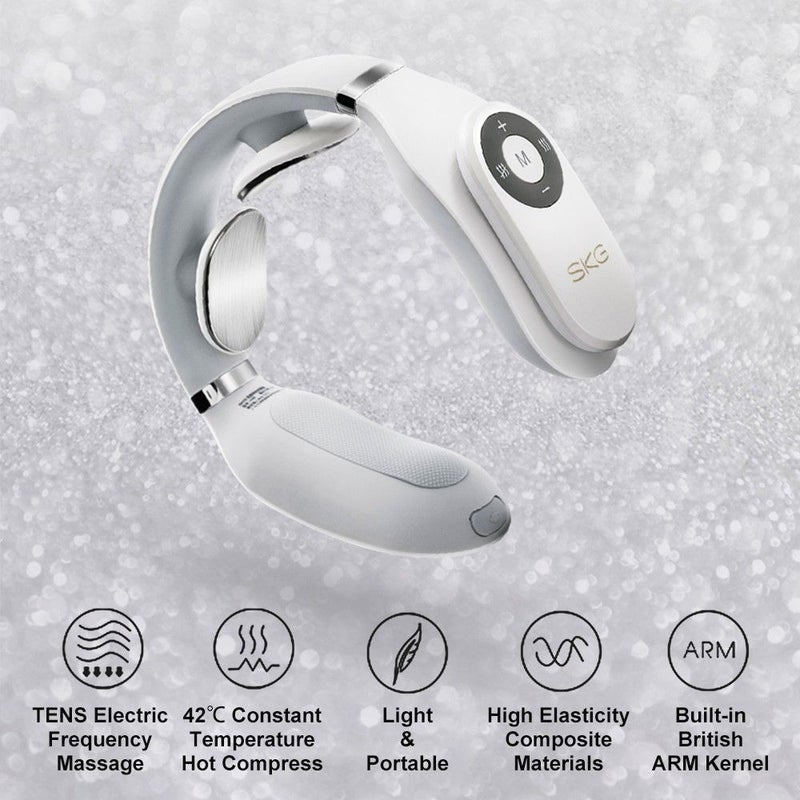 SKG 4098 Smart Electric Neck Massager, Bluetooth, Constant-Temperature Heating, Pain Relief - Image 2