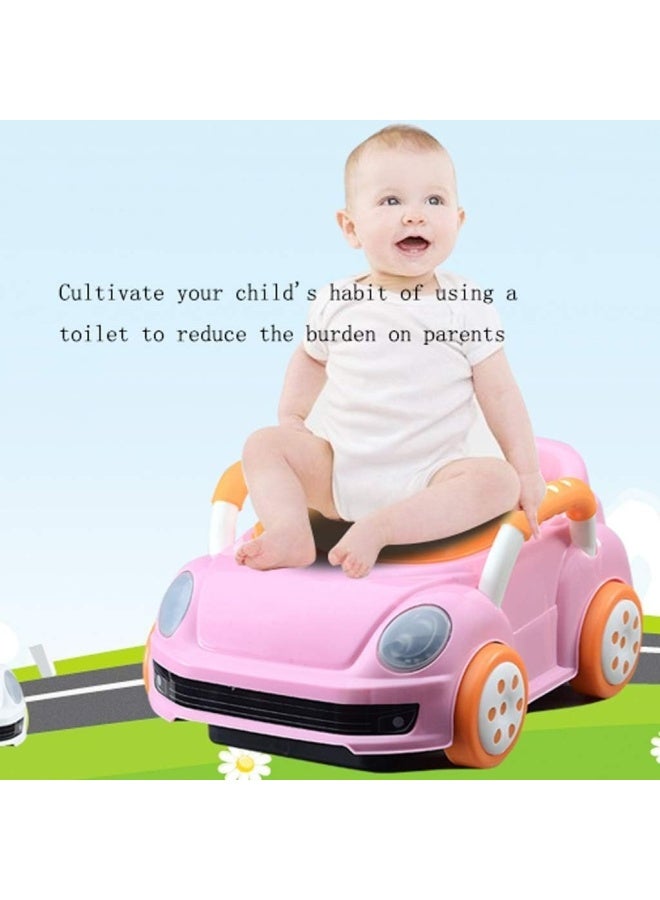 Premify Infant Potty Chair Car Shape Child Toilet Training Seat Portable Travel Potty For Suitable Boys Girls Easy To Clean - Image 2