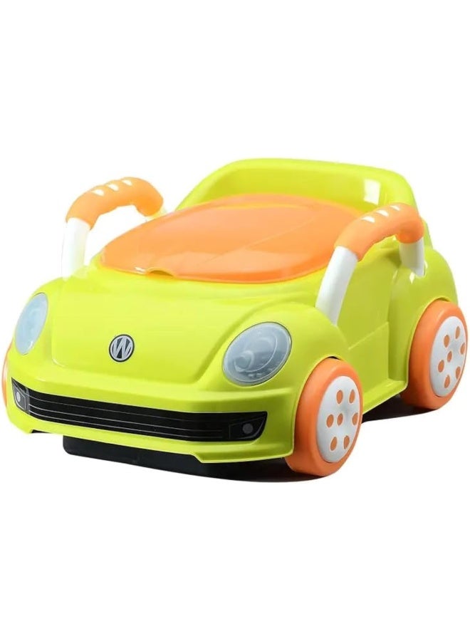 Premify Infant Potty Chair Car Shape Child Toilet Training Seat Portable Travel Potty For Suitable Boys Girls Easy To Clean - Image 1