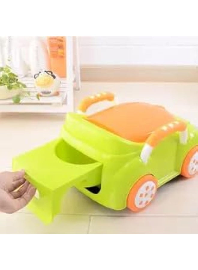 Premify Infant Potty Chair Car Shape Child Toilet Training Seat Portable Travel Potty For Suitable Boys Girls Easy To Clean - Image 3