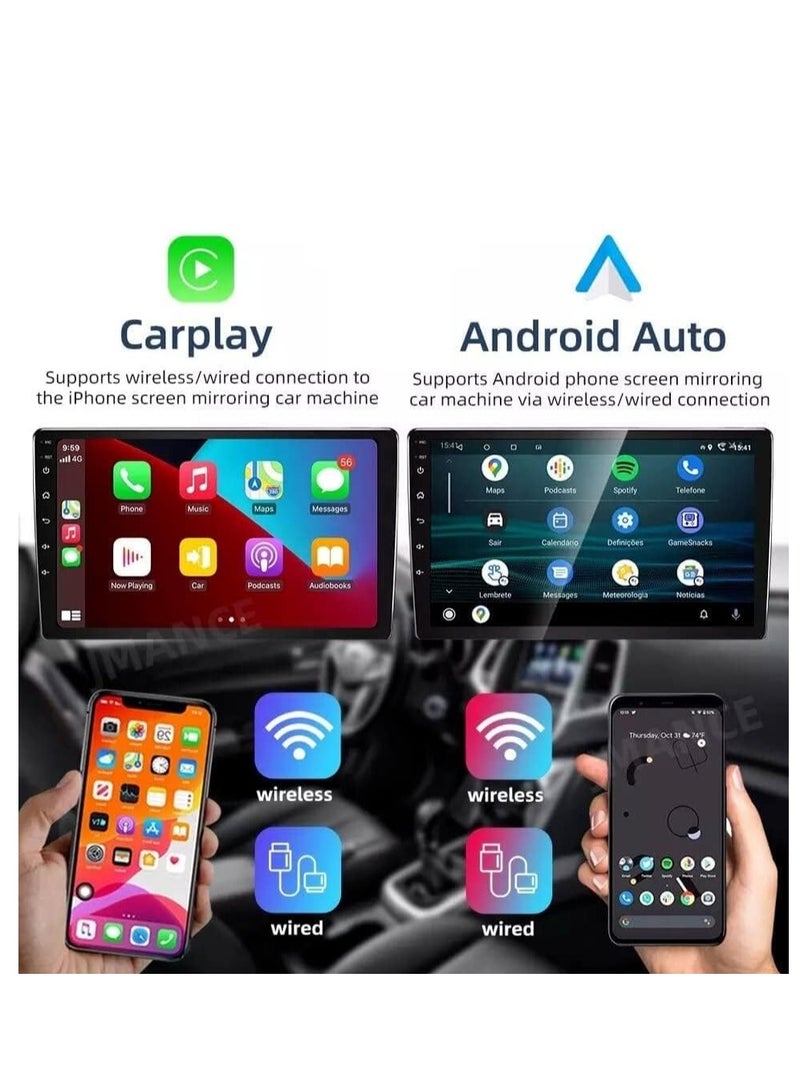 ستيريو سيارة أندرويد لكيا أوبتيما 2010 2011 2012 2013 2 جيجابايت رام 32 جيجابايت روم 9 بوصة يدعم أبل كاربلاي، ميرورلينك واي فاي بي تي، شاشة لمس IPS مع كاميرا AHD متضمنة - Image 4