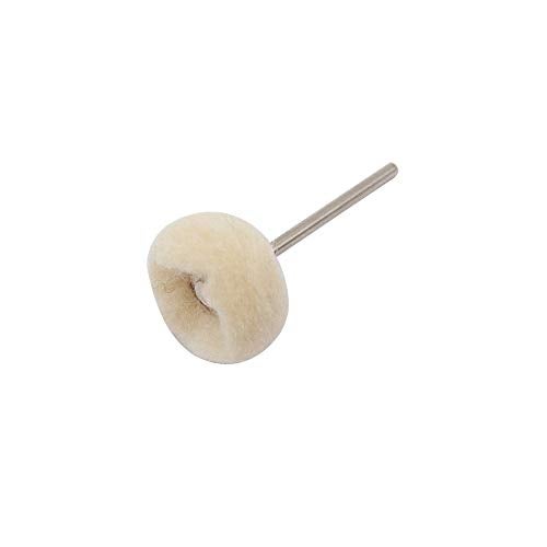 HIPOGT 100 Pcs Polishing Buffing Wheel Set Wool Felt Cotton Mounted 3/32 Shank Buff Wheels Shank Rotary Buffing Tools Accessories - Image 5