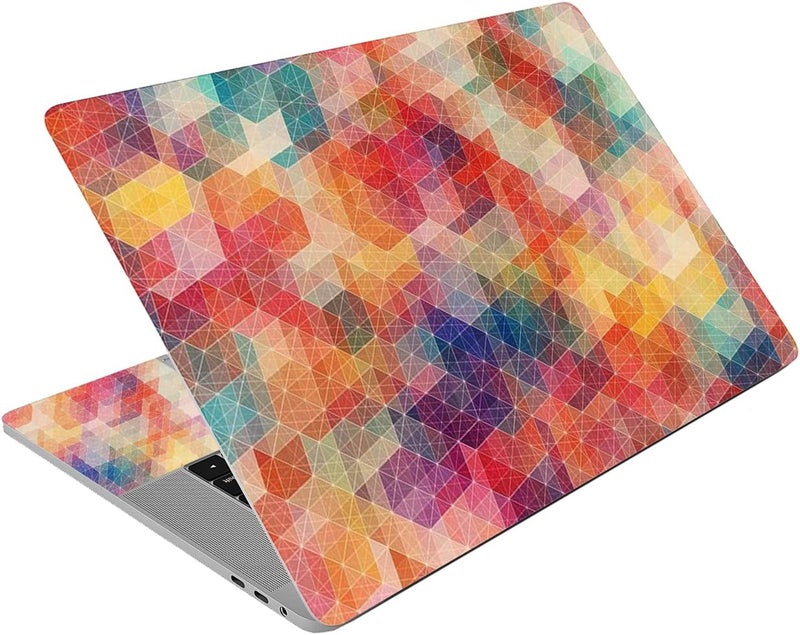 ARS Laptop Skin Sticker Decal for 12"–15.6" Laptops, Waterproof Vinyl Cover Protector for Notebook PC, Removable Decorative Laptop Sticker with Free 2 Wrist Pads, Universal Fit for MacBook, HP, Dell, Lenovo - Image 1