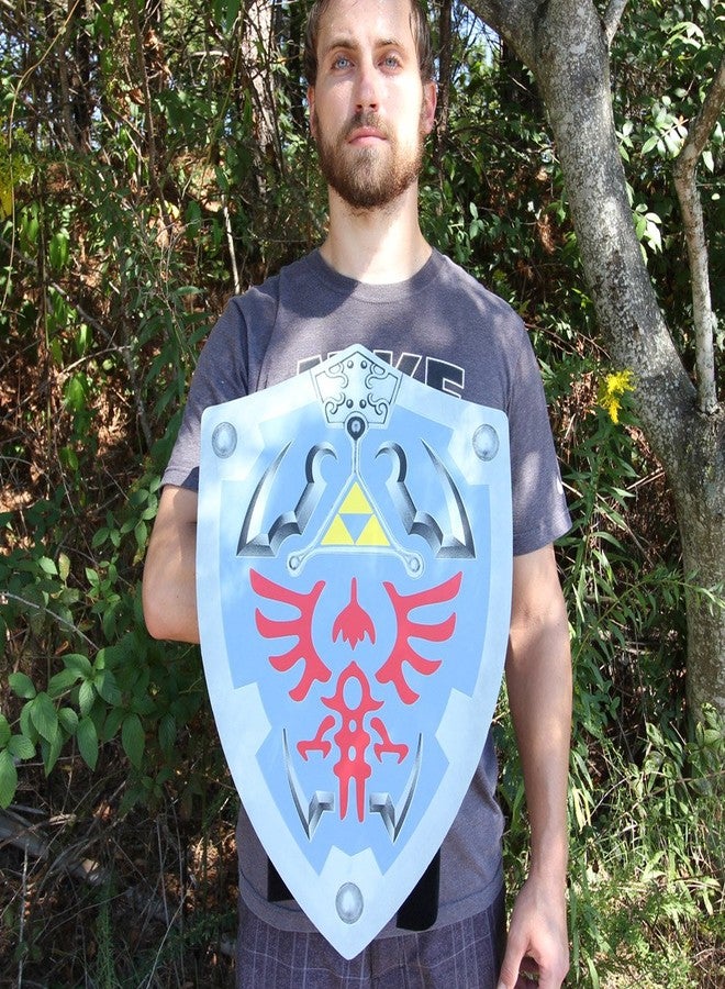 Armory Replicas Legend of Zelda Link Hylian Hyrule Triforce Foam Shield LARP - Image 2