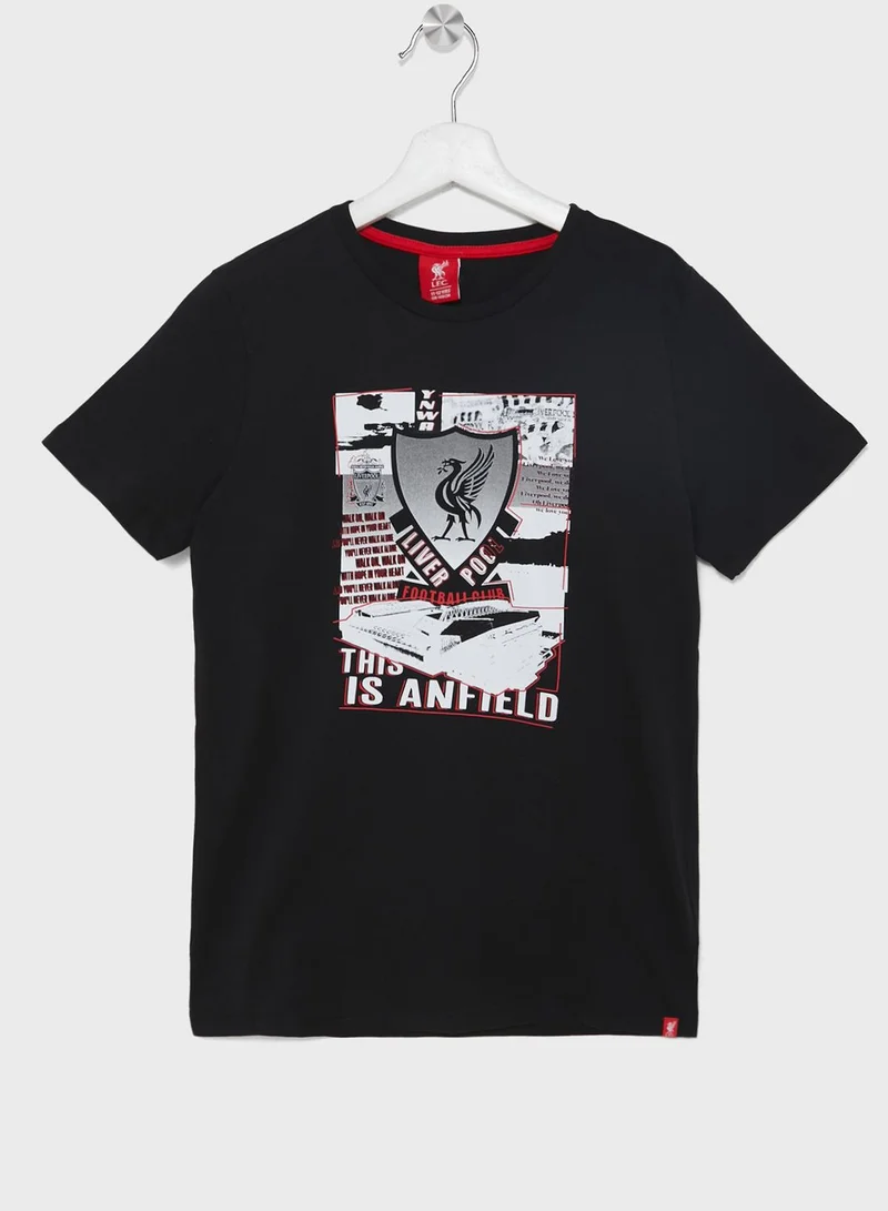 Liverpool FC Kids Liverpool Anfield T-Shirt