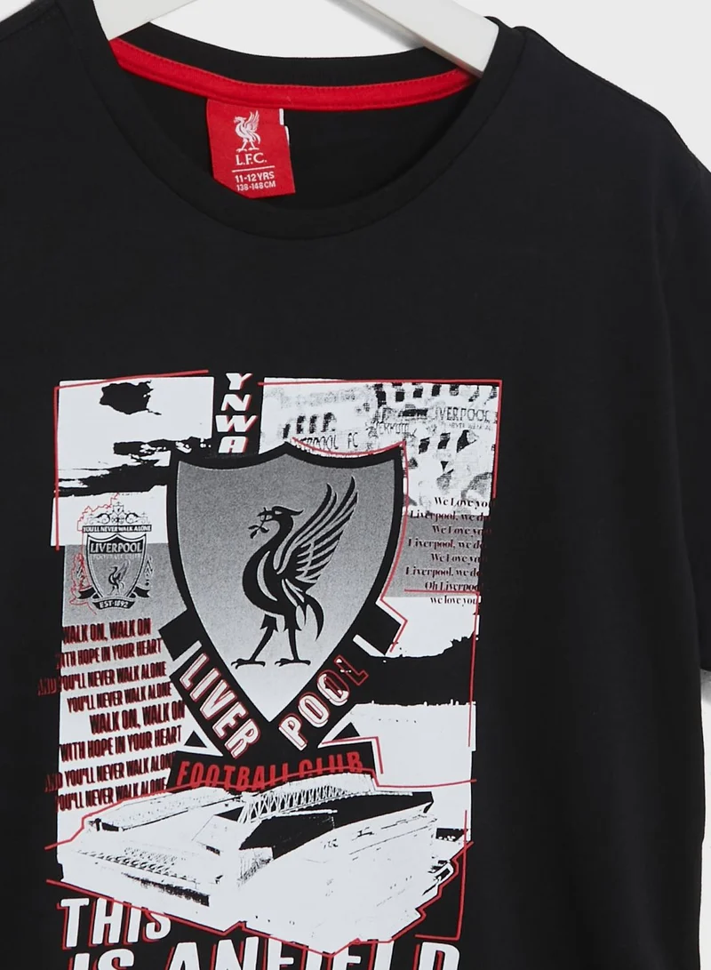 Liverpool FC  Kids Liverpool Anfield T-Shirt for Men | Best Price UAE