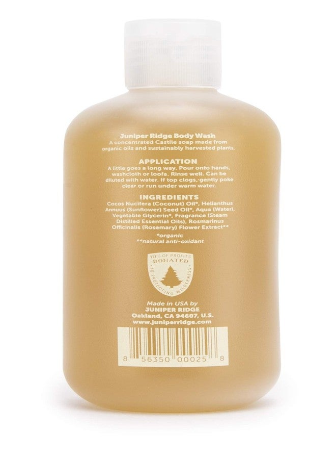 JUNIPER RIDGE Cascade Forest Body Wash - All-Purpose Liquid Castile Soap, Multi-Use Body Wash, Shampoo, Hand Wash, Face Wash, Clean, Vegan, Paraben Free, Preservative Free, 8 oz - Image 2