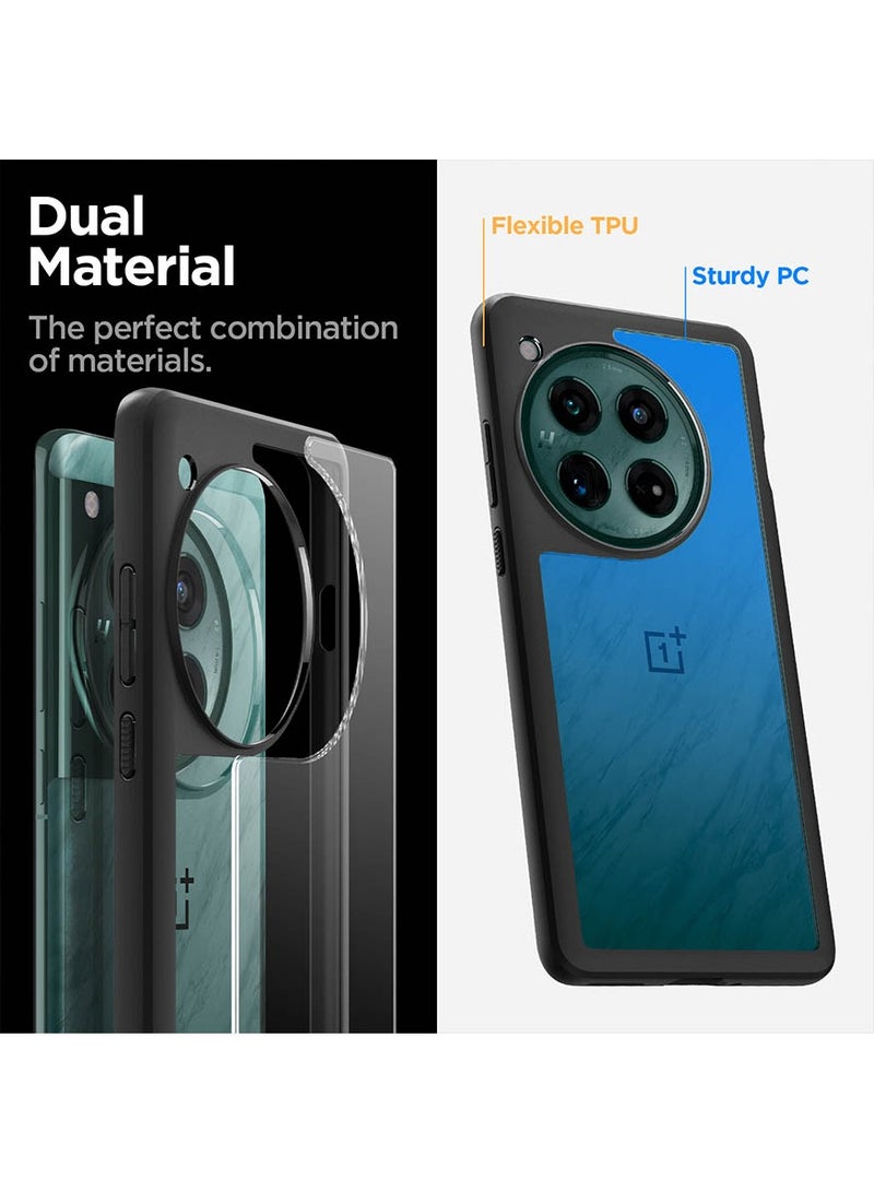 Spigen غطاء حماية Ultra Hybrid لهاتف OnePlus 12 - أسود مطفي - Image 3