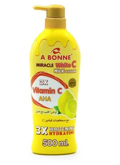 A Bonne' Miracle White Vitamin C Body Lotion With Honey 500 ml 