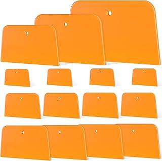 Frienda Frienda 15 Pieces Body Filler Spreaders Automotive Body Fillers Plastic Auto Spreader Auto Body Spreader for Applying  - Image 1