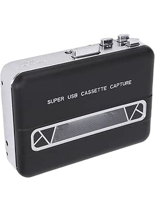 Portable Cassette Player to MP3 USB Converter Kit with Earphones Software for PC Laptop - Image 1
