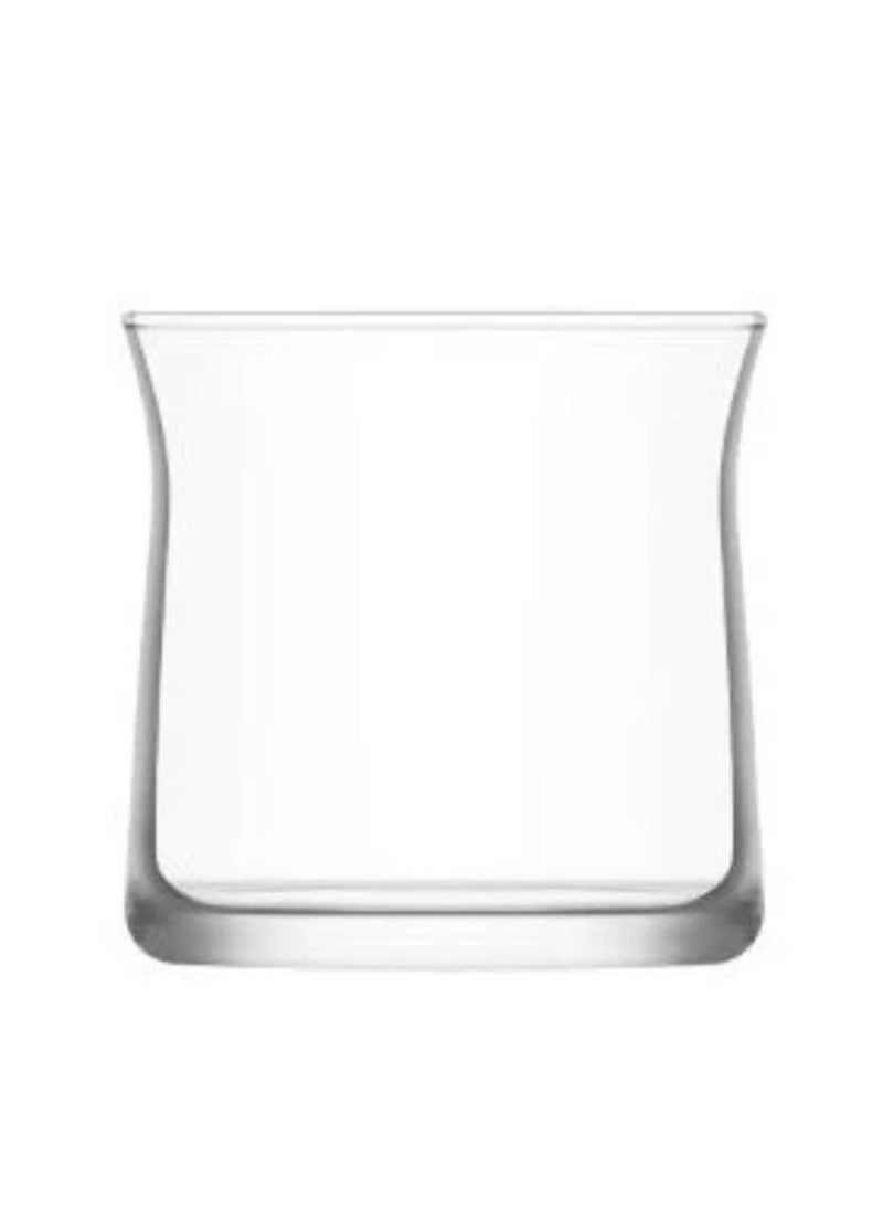 LAV 3 Pieces Vera Whiskey Glass, 360 Ml - Clear  - Image 1