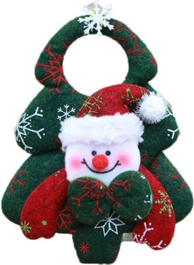 بي جي إم طقم 10 قطع حلية للزينة بتصميم رجل الثلج متعدد الألوان - Image 1